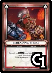 Beheading Strike - Foil